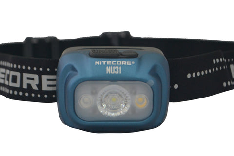 Nitecore NU31 550 Lumens Triple Output USB-C Rechargeable LED Headlamp