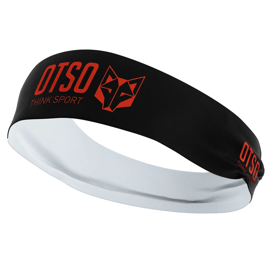 OTSO Sport Black / Fluo Orange Headband