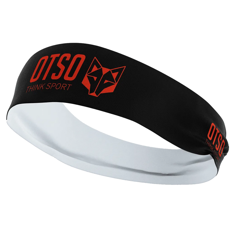 OTSO Sport Black / Fluo Orange Headband