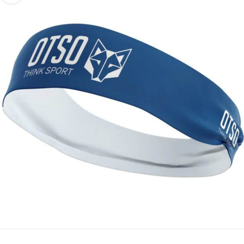 Headband OTSO Electric Blue / White Headband