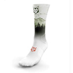OTSO Funny Socks High Cut Green Forest