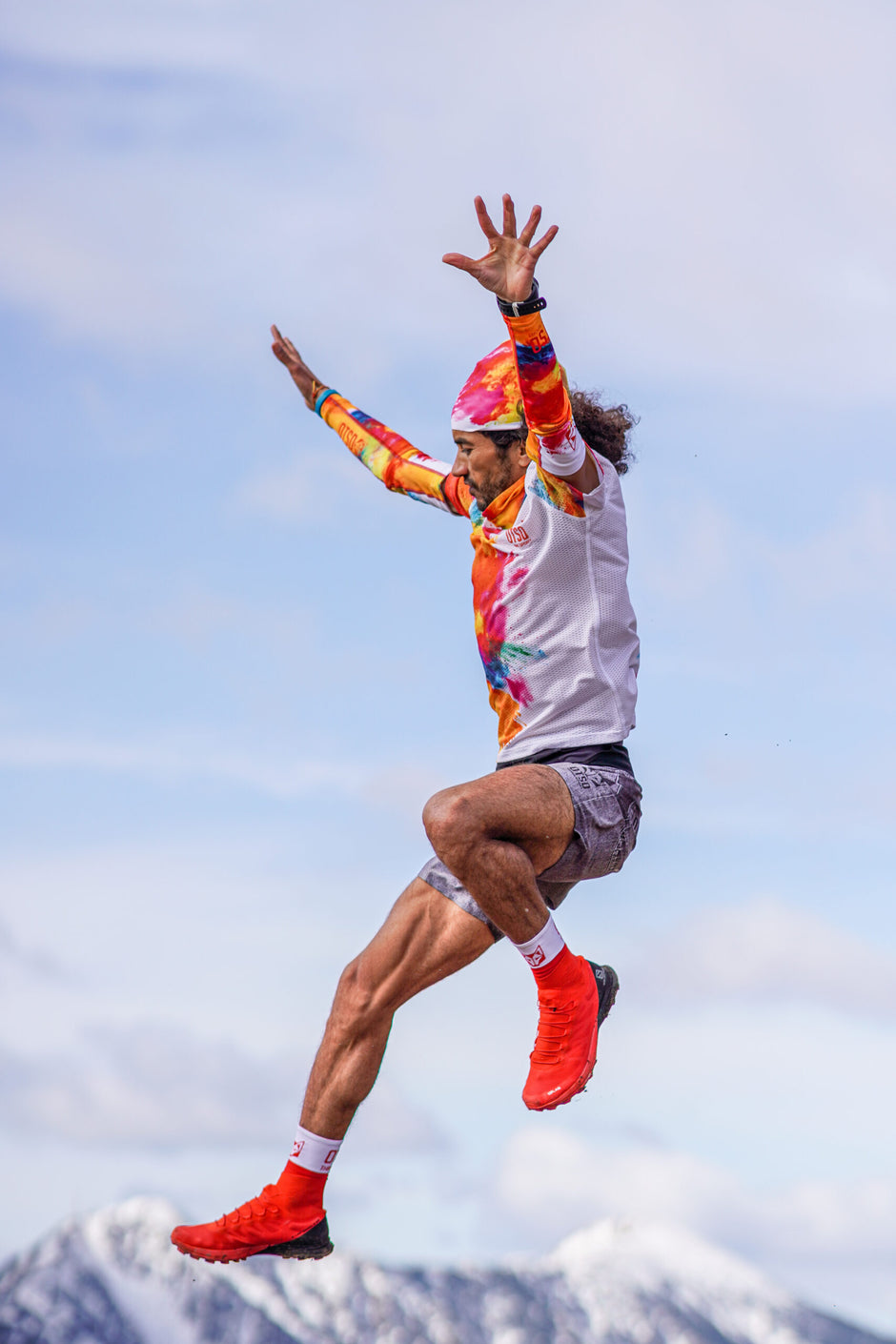 OTSO Ultralight Foldable Carbon Poles for Trail Running and Trekking - Black