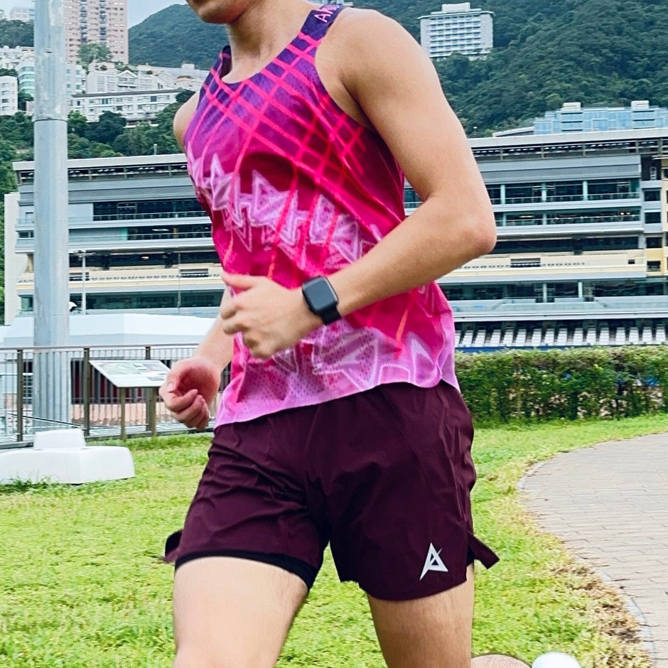 AKIV FLUX RD 2-in-1 Multi-Pocket Running Shorts (Unisex) - Inner Tights Version