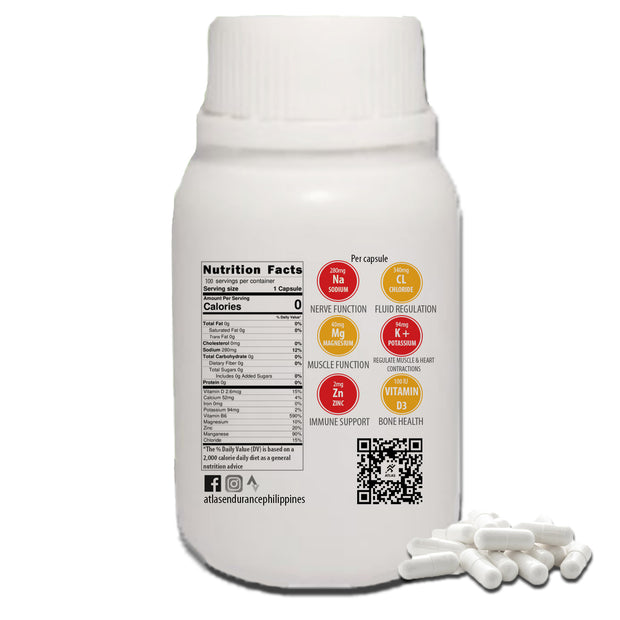 Atlas Electrolyte Capsules - 100 pcs