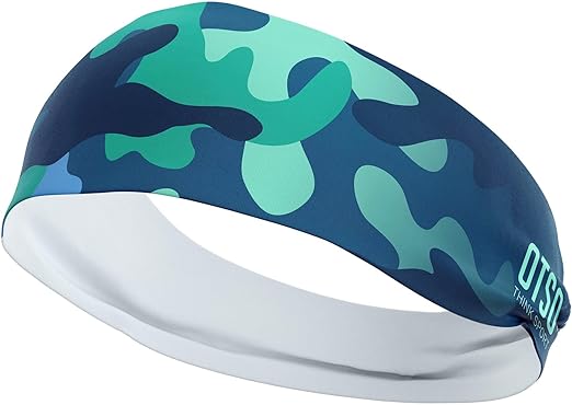 OTSO Sport Blue Camo Headband