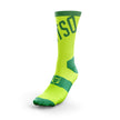 OTSO Cycling Socks High Cut Fluo Green