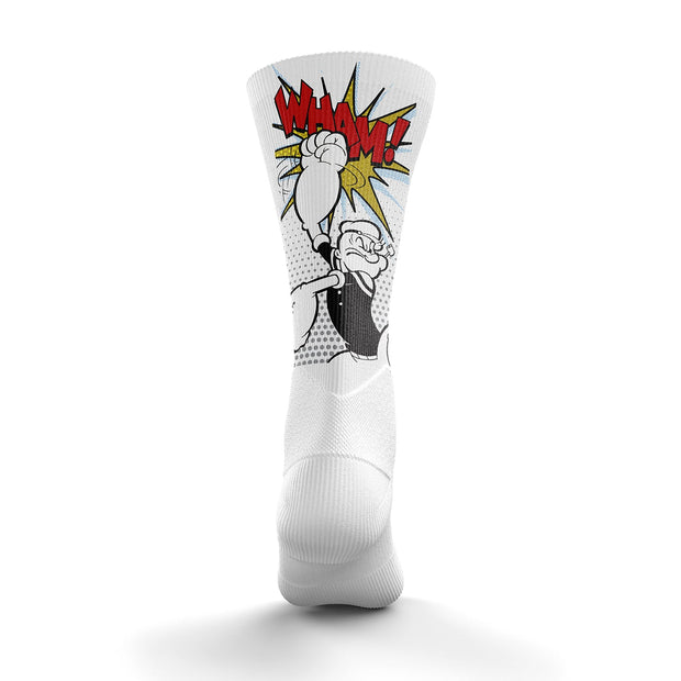 Funny Socks High Cut - Popeye Pop Art