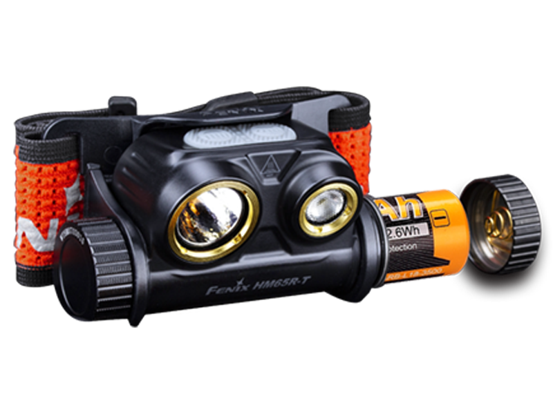 Fenix HM65R-T 1500 Lumens Rechargeable Lightweight Trail Running Headlamp