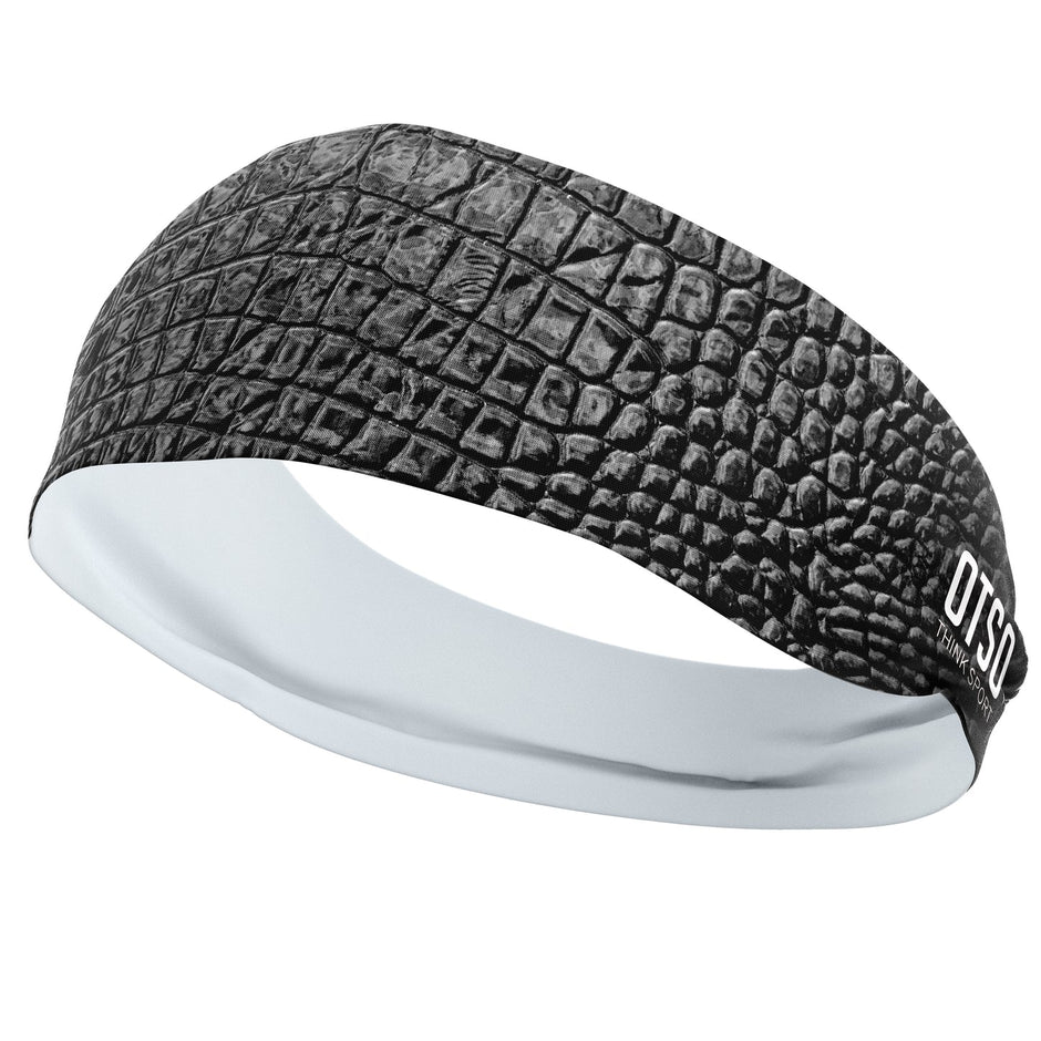 OTSO Sport Headband - Black Snake