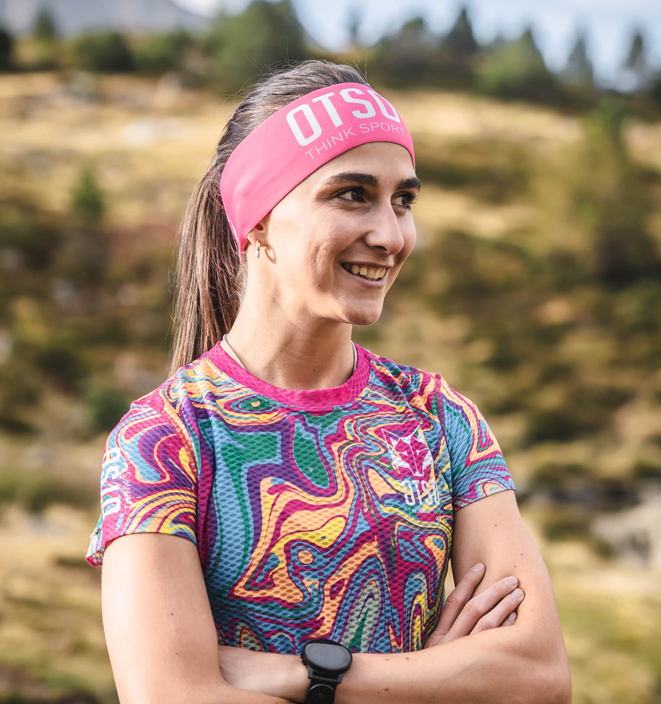 OTSO Sport Headband - Maori Blue