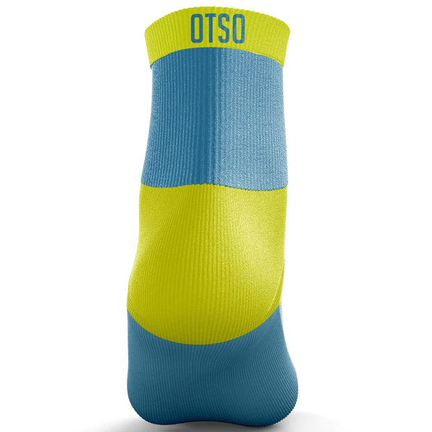 OTSO Light Blue & Yellow Low Cut Multisport Socks
