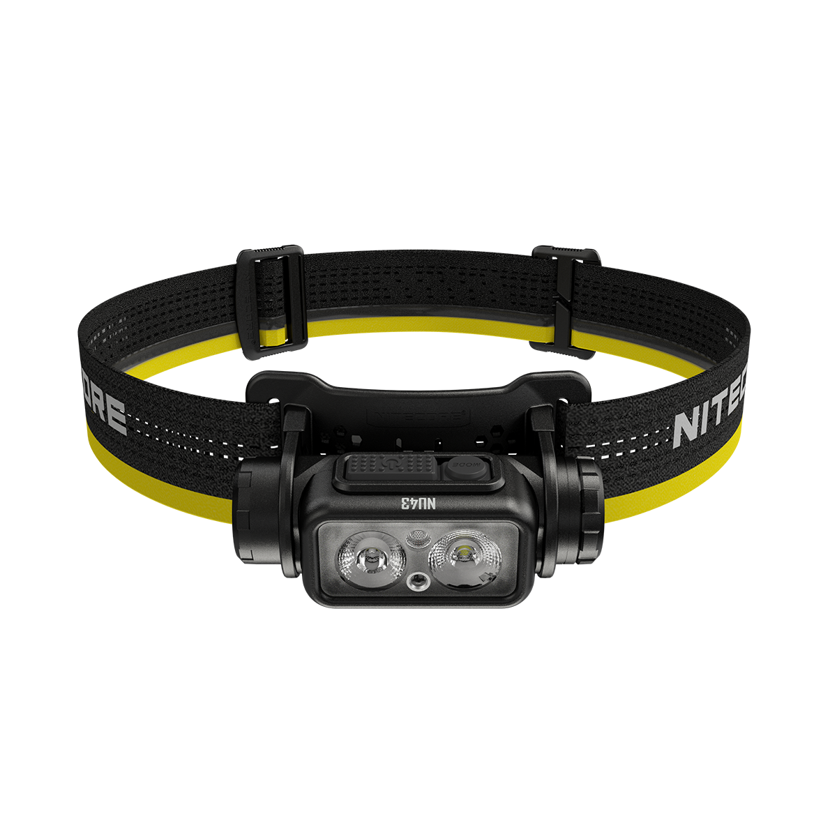 Nitecore NU43 1400 Lumens World's Lightest 18650 Rechargeable Headlamp