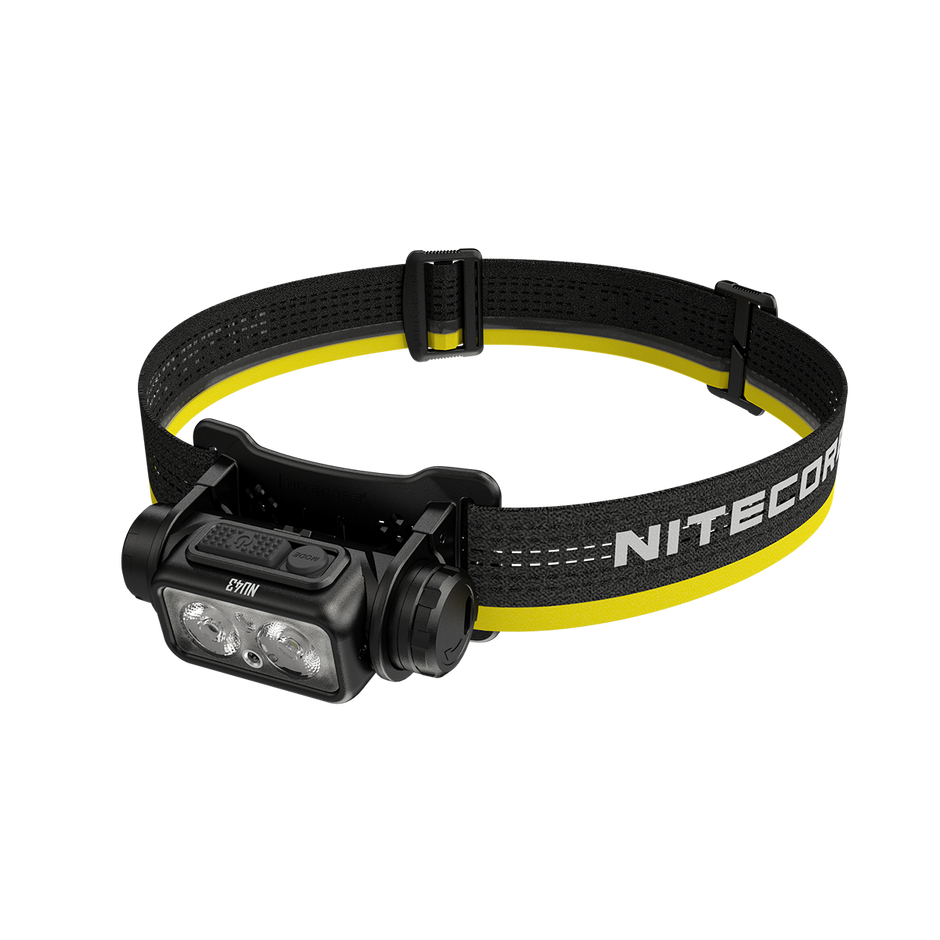 Nitecore NU43 1400 Lumens World's Lightest 18650 Rechargeable Headlamp