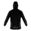 Unisex Waterproof Windbreaker Full Black