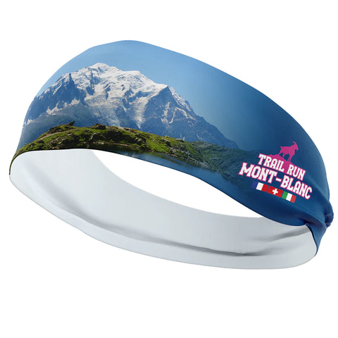 Trail Run Montblanc Pink Headband (Outlet)