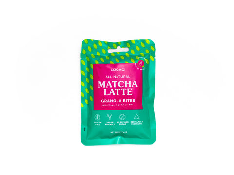 LECKA Granola Bites - Matcha Latte