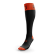 OTSO Compression Recovery Socks Black & Fluo Orange