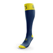 OTSO Recovery Multisport Socks Navy Blue & Fluo Yellow
