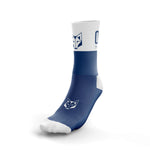 OTSO Multisport Medium Cut Electric Blue / White Socks
